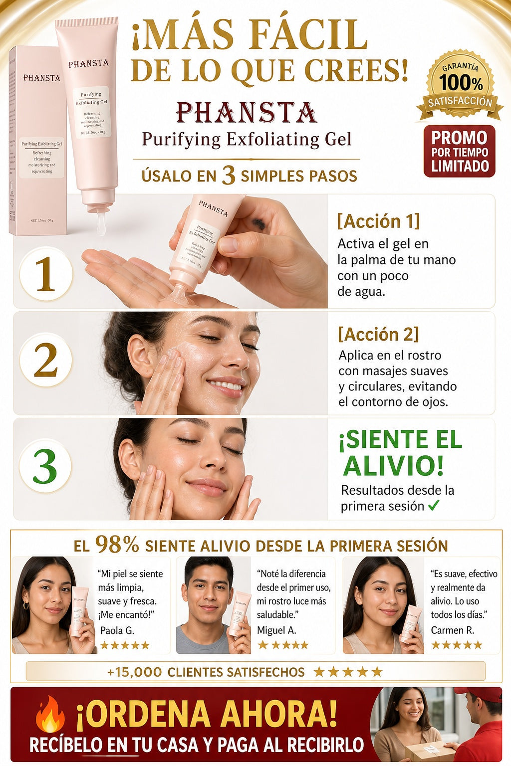 Gel Exfoliante Purificante y blanqueador - imagen 8