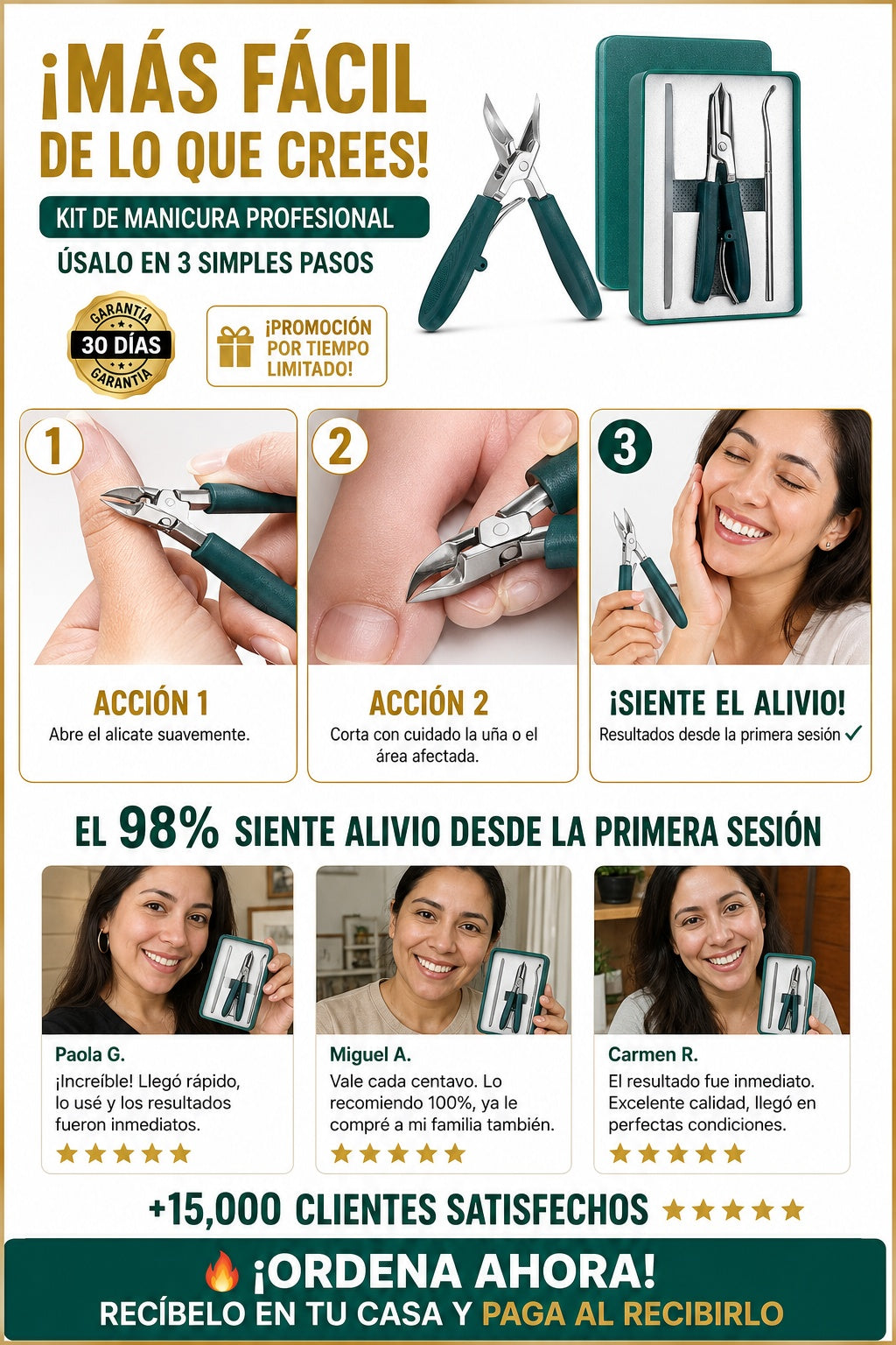 Kit Cortaunas Y Manicure Profesional - imagen 8