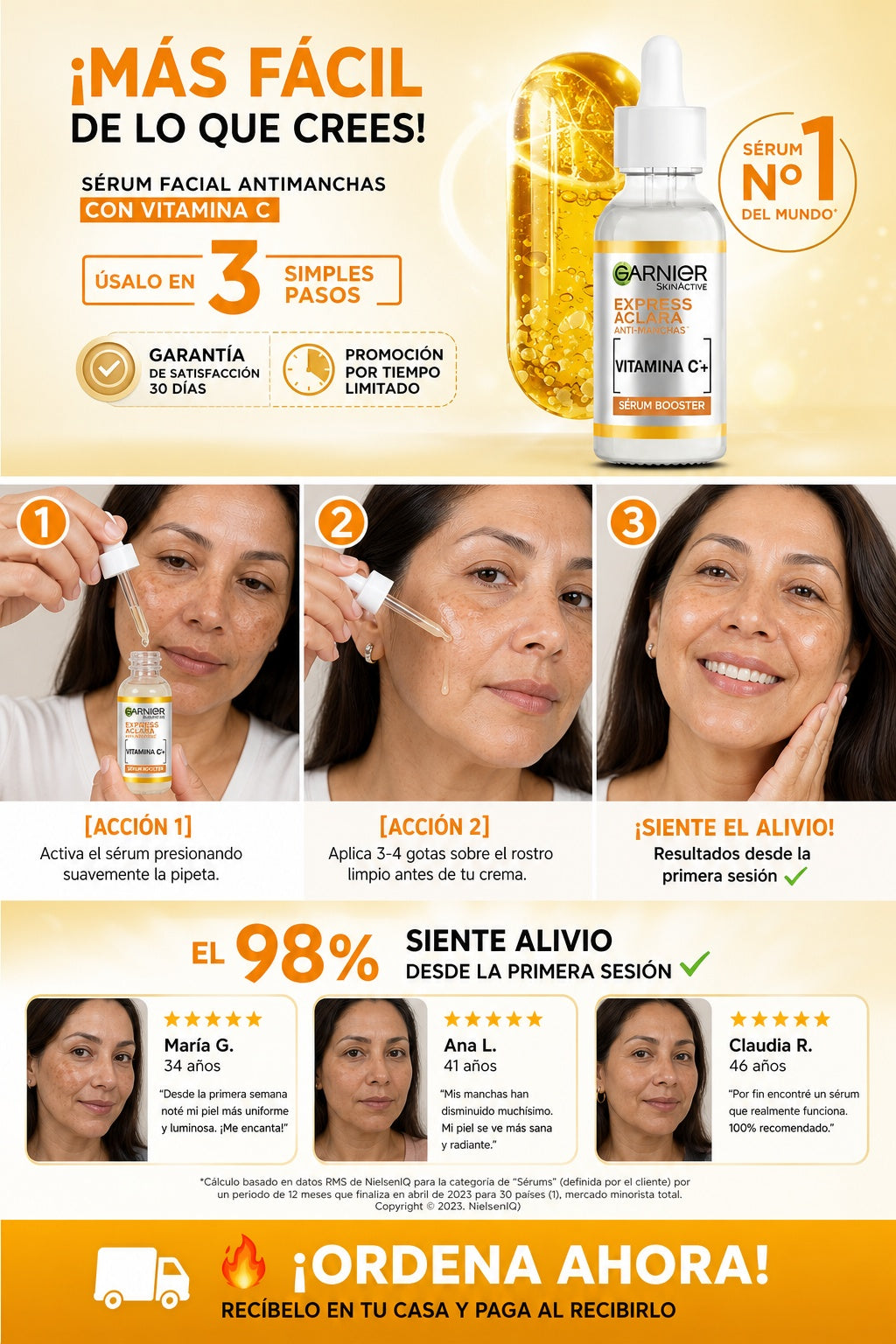 Sérum facial antimanchas con vitamina C - imagen 8 - confianza-envio