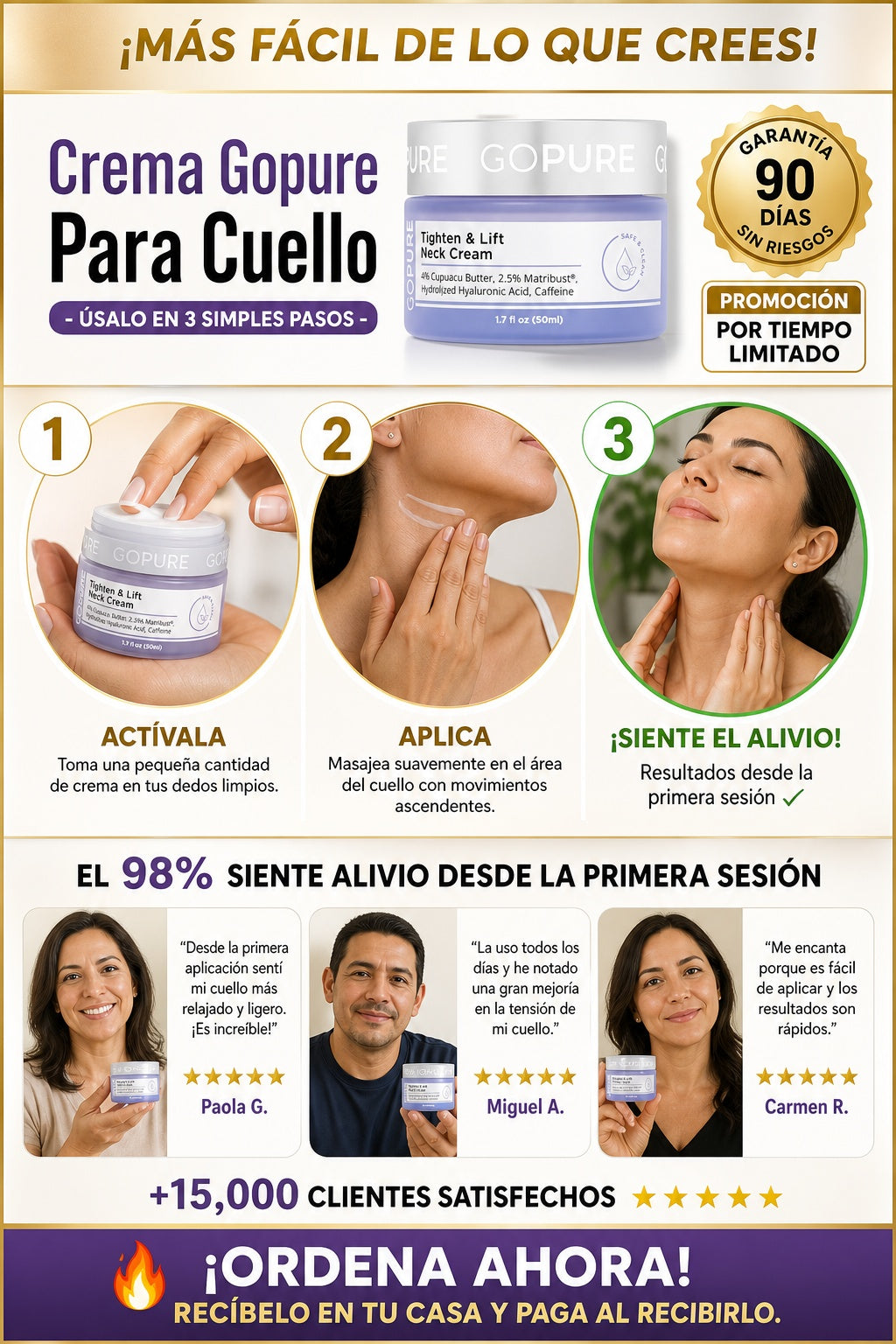 Crema Gopure Para Cuello - imagen 8