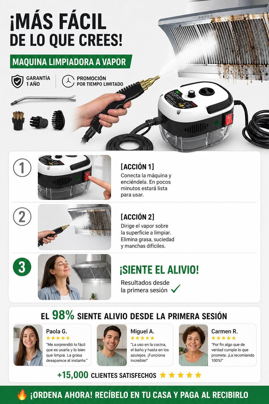 Maquina Limpiadora A Vapor - imagen 8