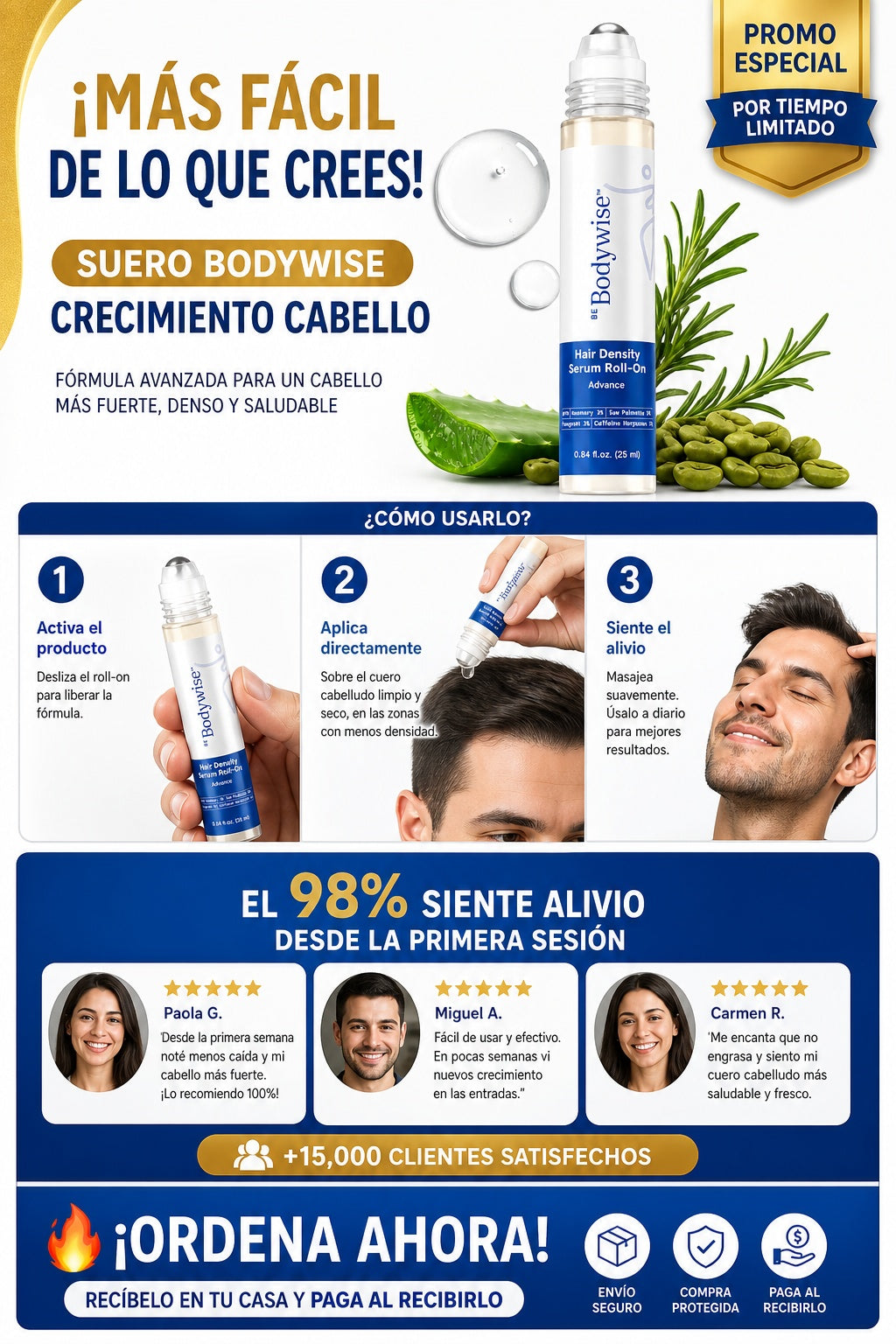 Suero Bodywise Crecimiento Cabello - imagen 8