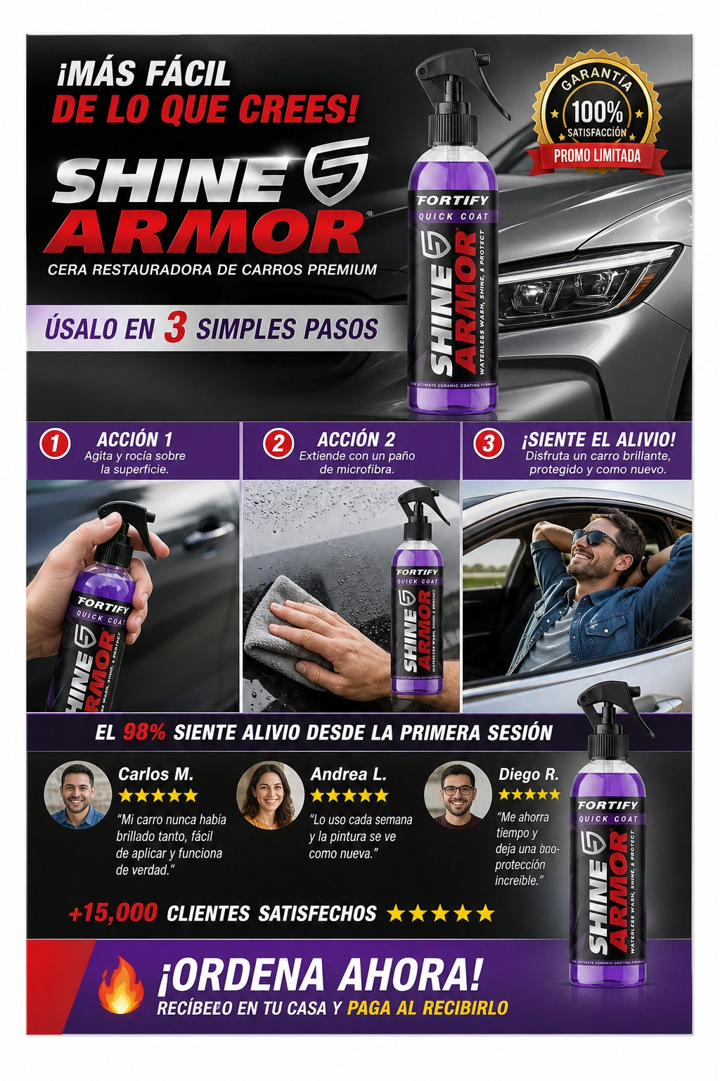 Cera Restauradora De Carros Premium - imagen 8