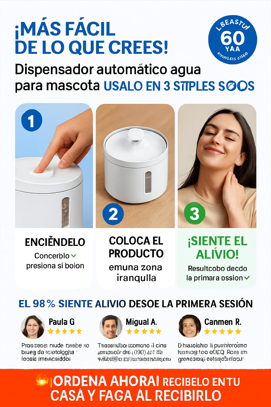 Dispensador automático agua para mascota - imagen 8