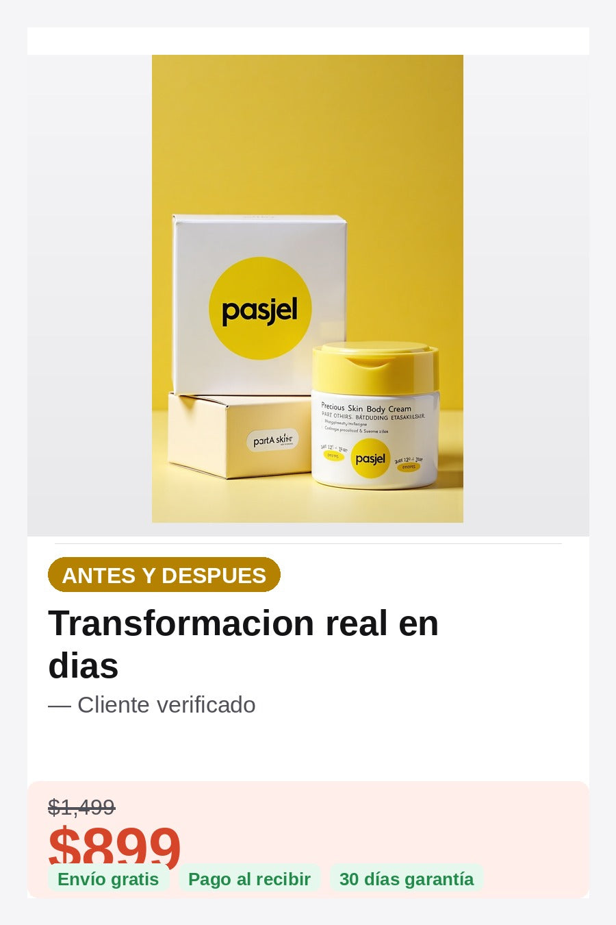 Crema Pasjel Para Estrias Y Cicatrices — modo-de-uso