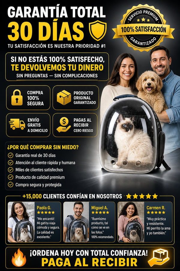 Morral Capsula Para Mascotas perros y gatos - imagen 9