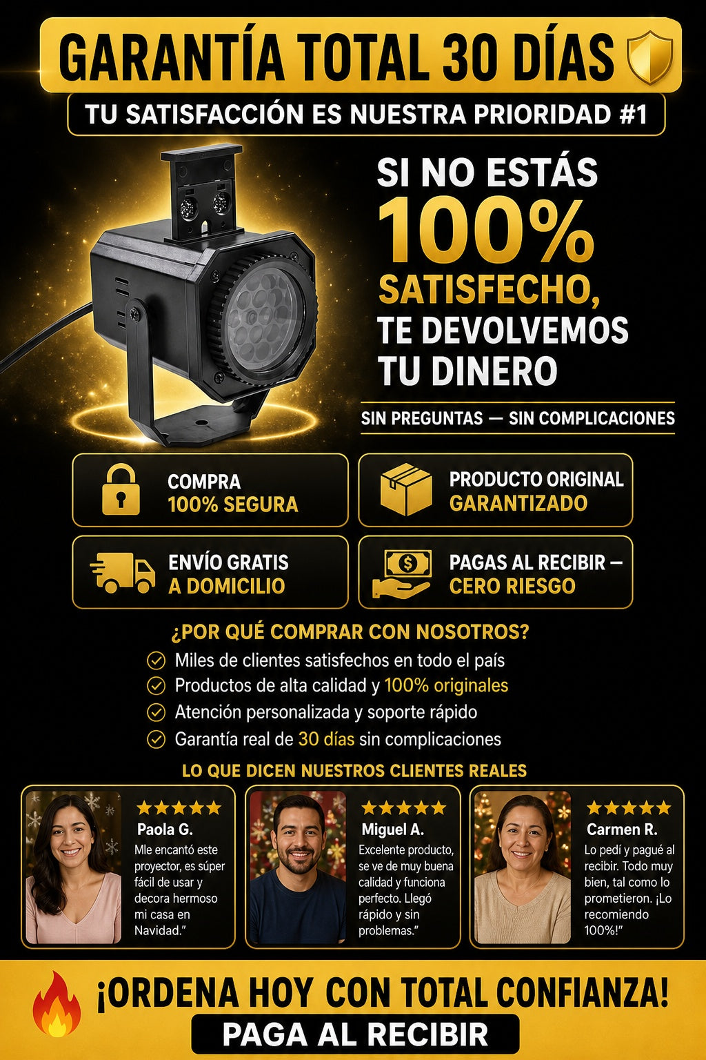 Proyector De Luz Led Navidad - imagen 9