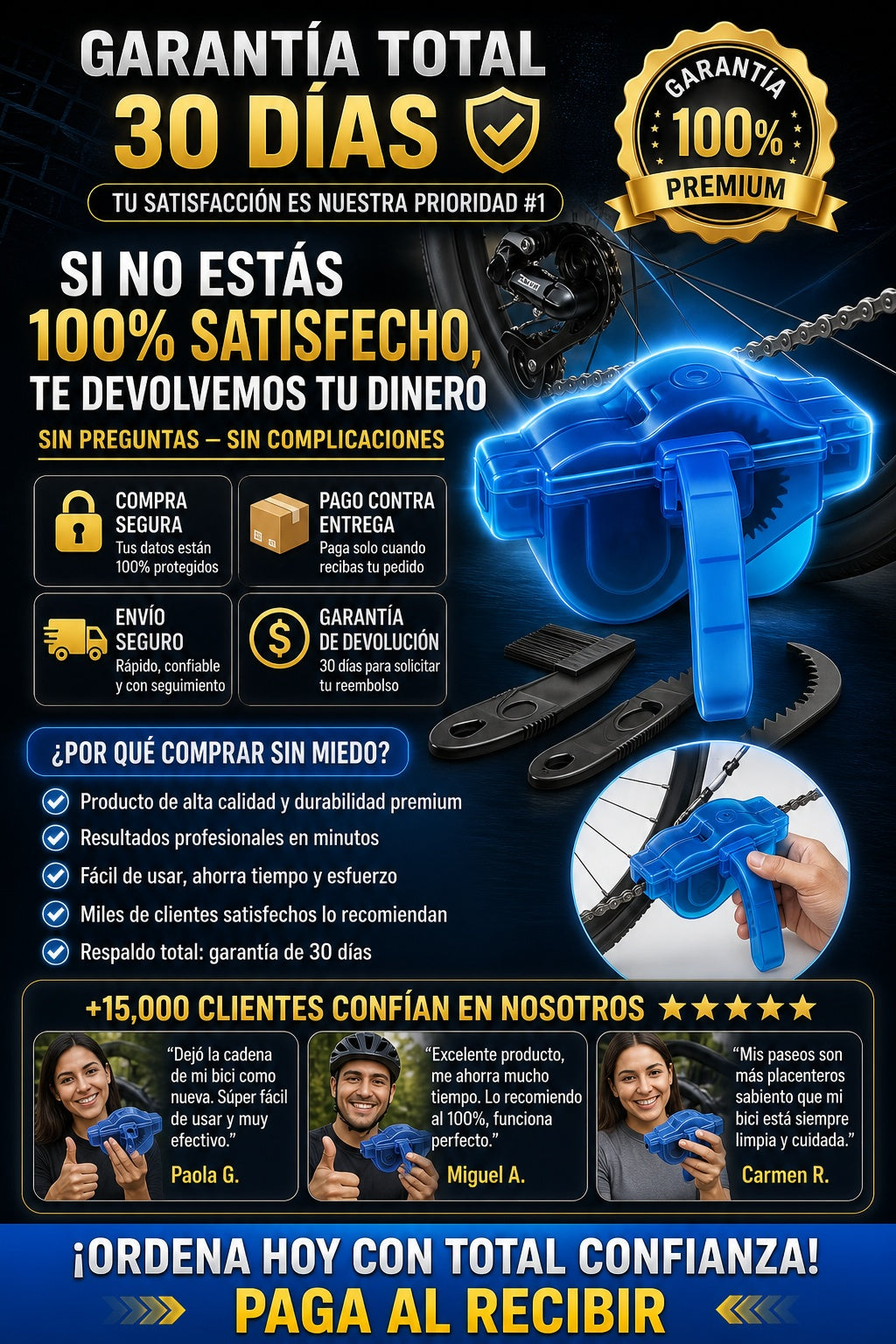 Limpiador De Cadena Bicicleta - imagen 9