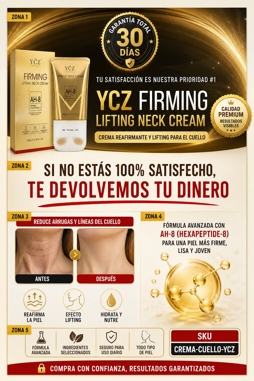 Crema Ycz Reafirmante Para Cuello SKU: CREMA-CUELLO-YCZ - imagen 9