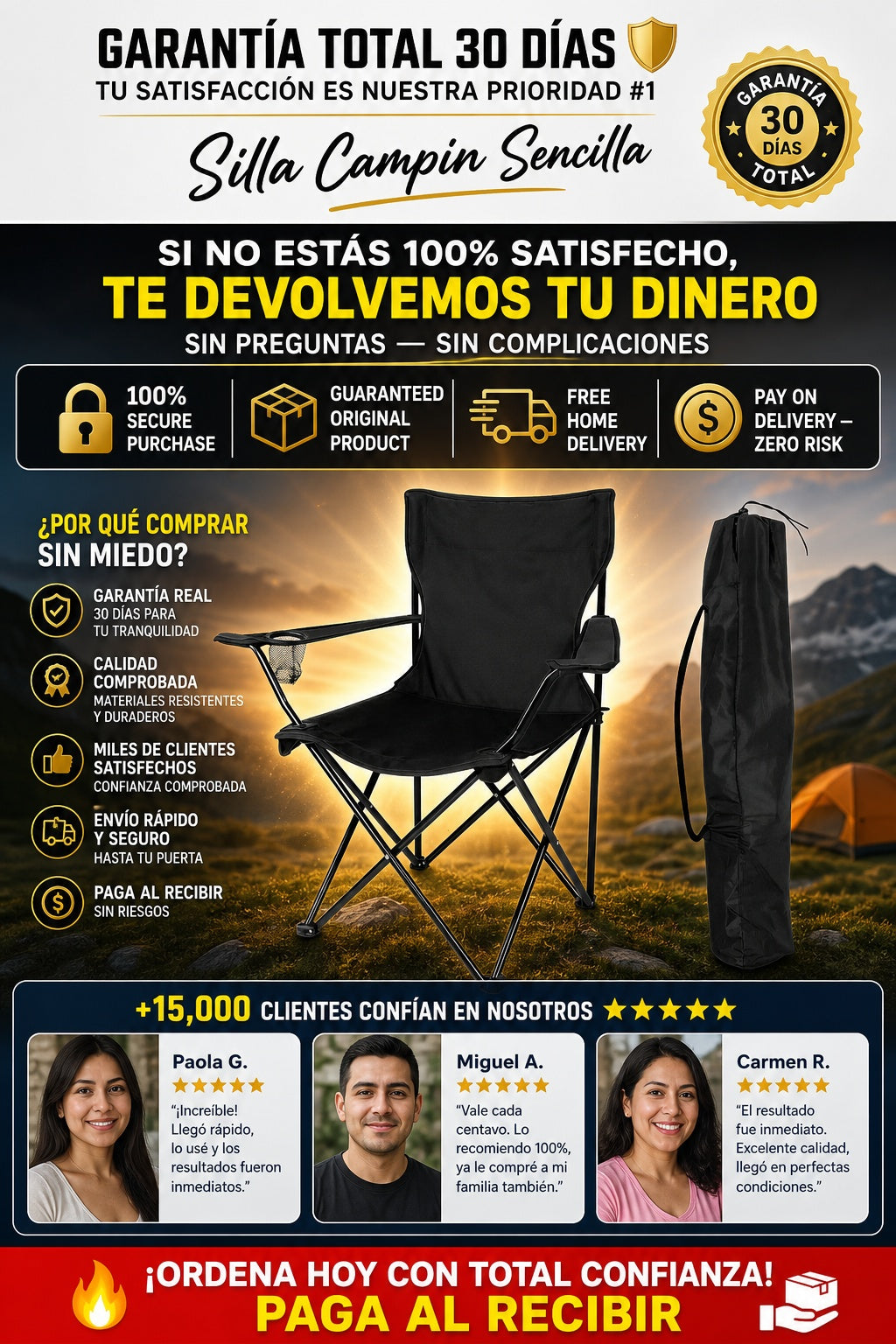Silla Campin Sencilla - imagen 9