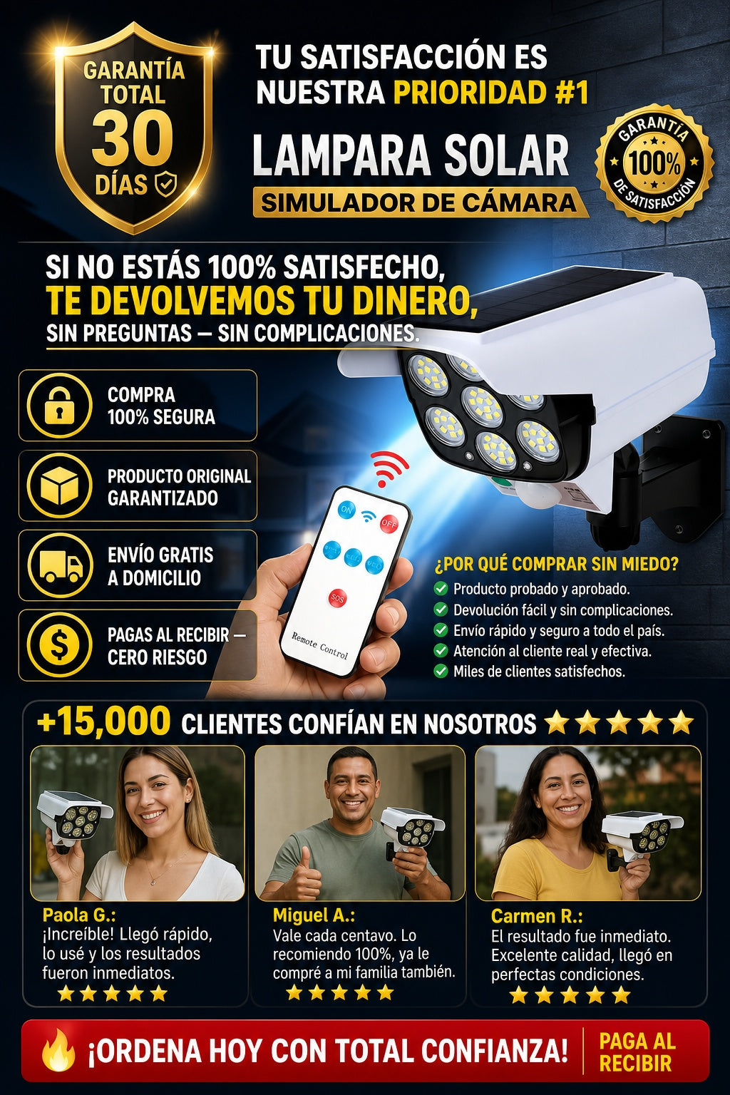 Lampara Solar Simulador De Camara - imagen 9