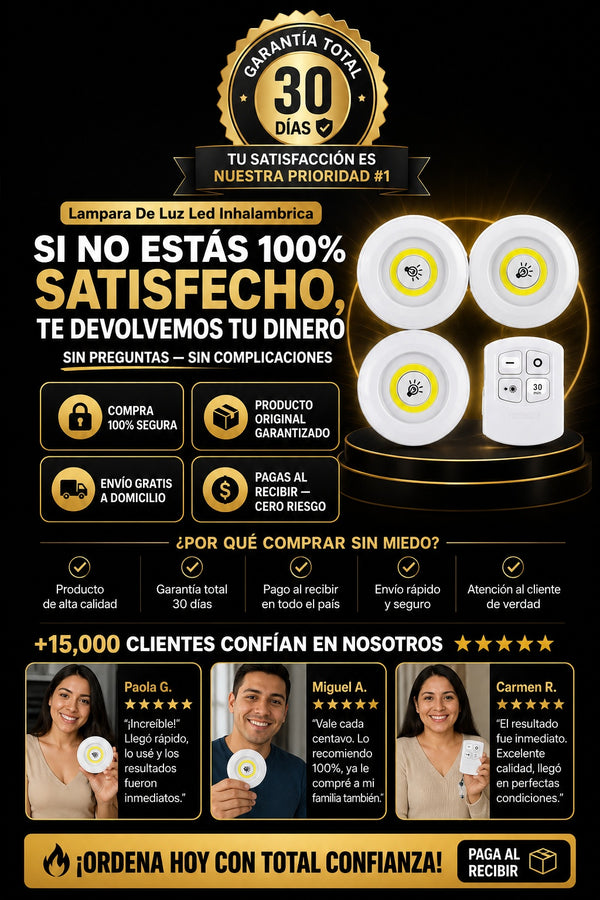 Lampara De Luz Led Inhalambrica - imagen 9