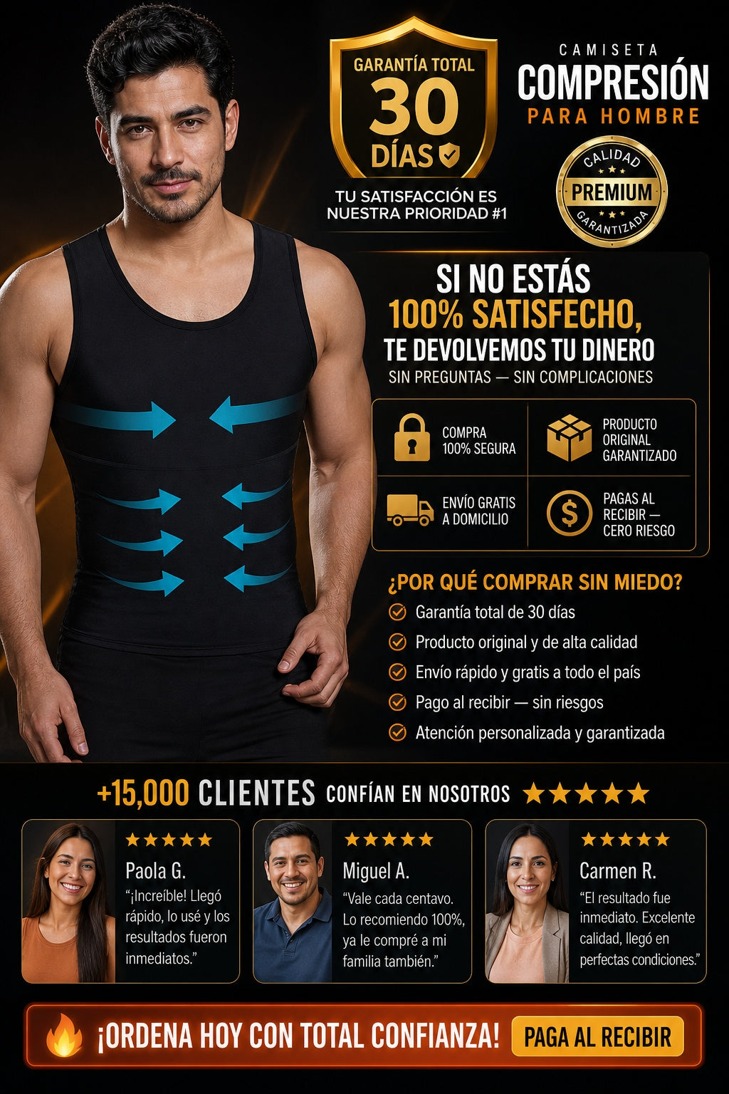 Chaleco De Compresion para hombres - imagen 9