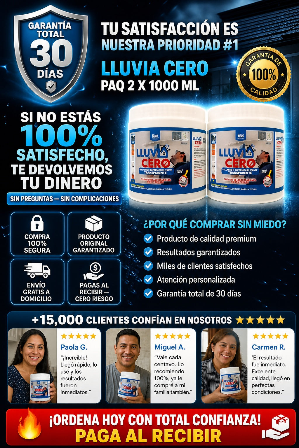 Lluvia Cero Paq 2 x 1000 ml - imagen 9