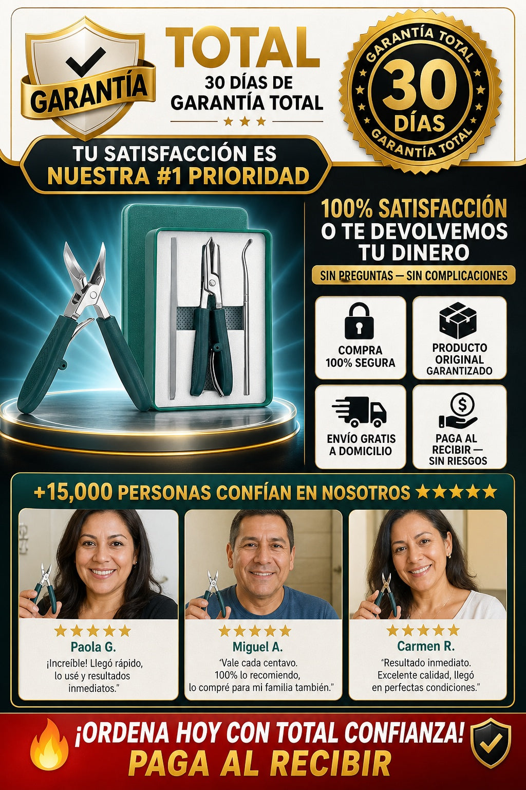Kit Cortaunas Y Manicure Profesional - imagen 9