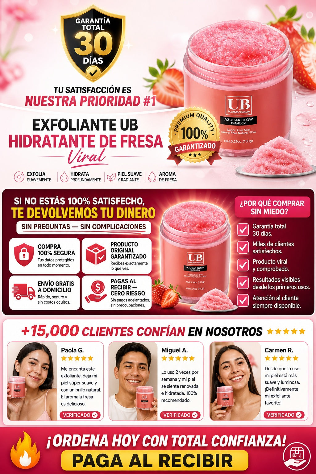 Exfoliante Ub Hidratante De Fresa Viral - imagen 9