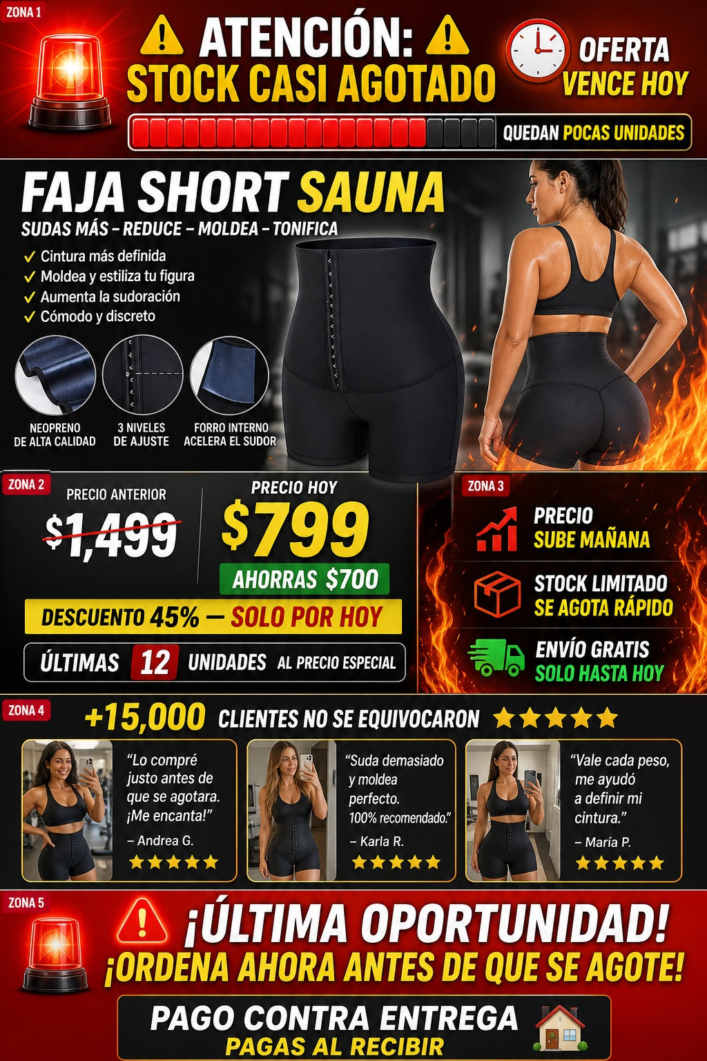 Faja Short Sauna - imagen 10