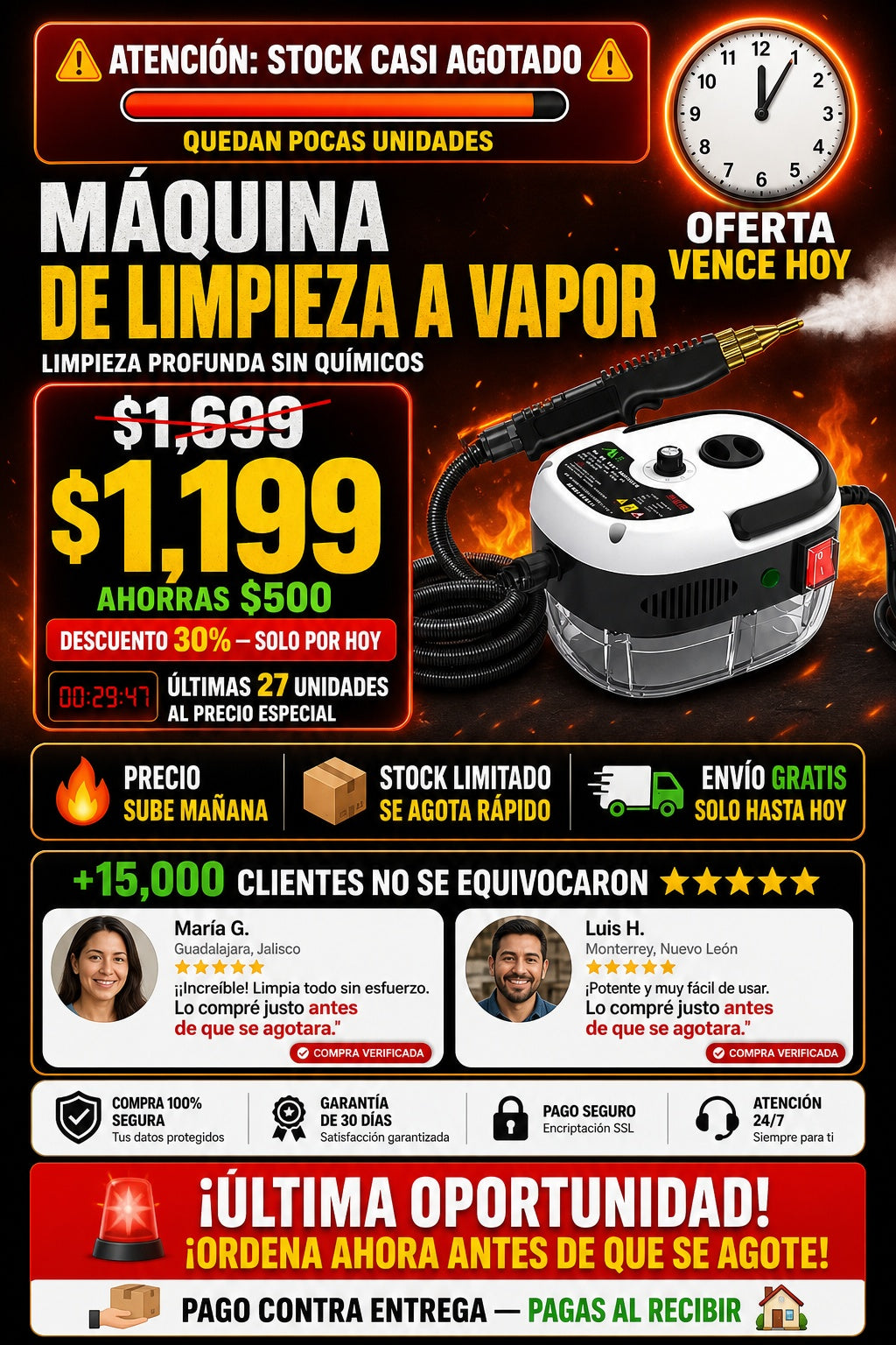 Maquina Limpiadora A Vapor - imagen 10