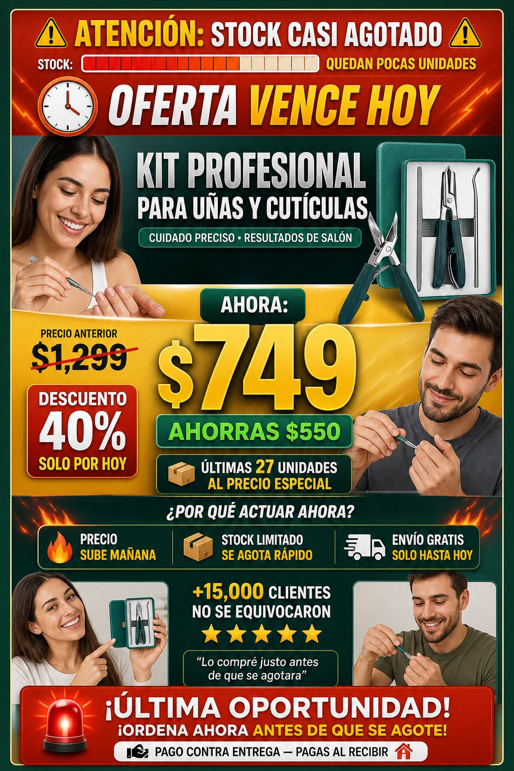 Kit Cortaunas Y Manicure Profesional - imagen 10