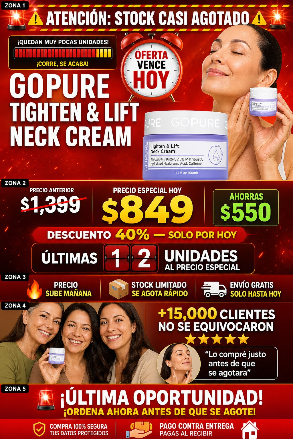 Crema Gopure Para Cuello - imagen 10