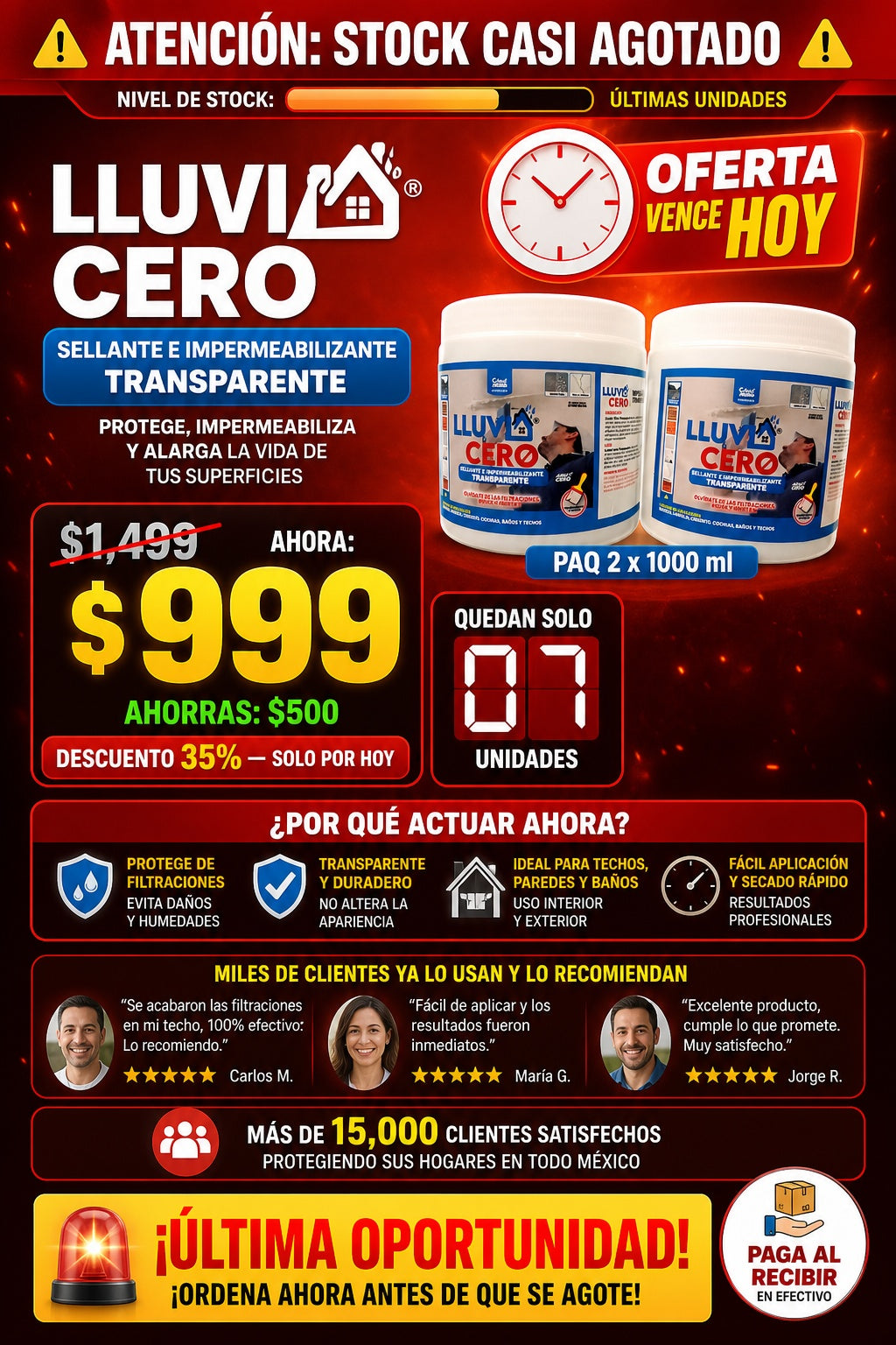 Lluvia Cero Paq 2 x 1000 ml - imagen 10